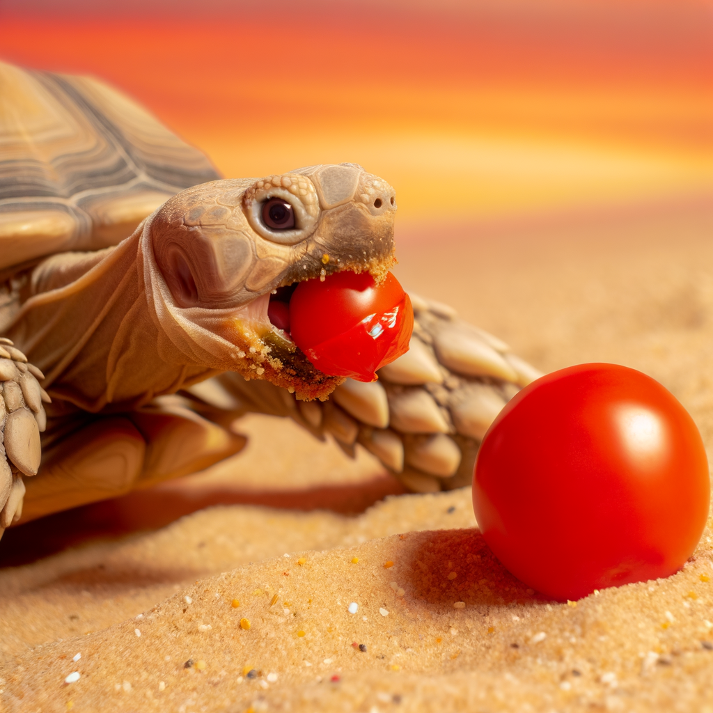 Can desert tortoises eat tomatoes