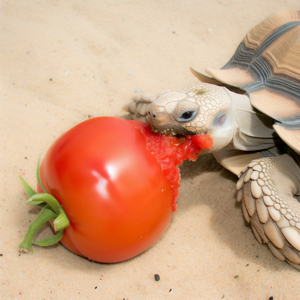 Can desert tortoises eat tomatoes