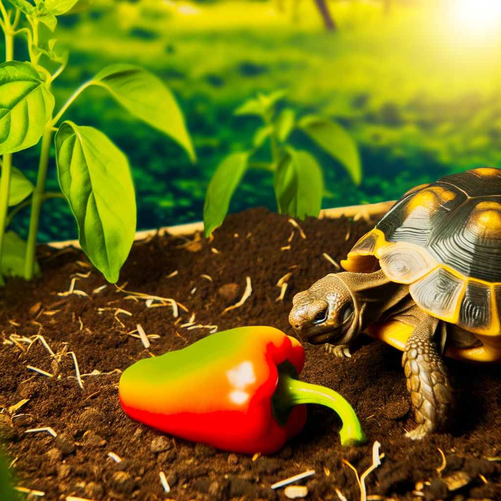 Can russian tortoises eat bell peppers