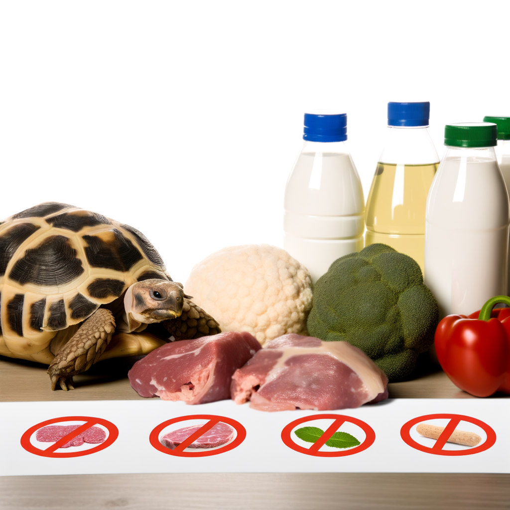 what can Russian Tortoises not eat